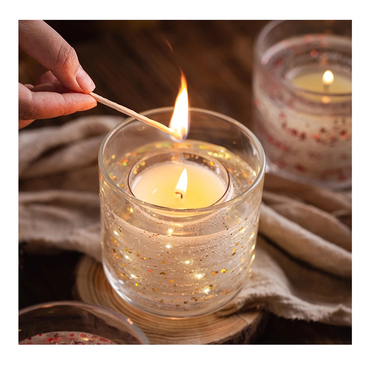 Valentine'S Day Aromatherapy Candles Led Light Up 4