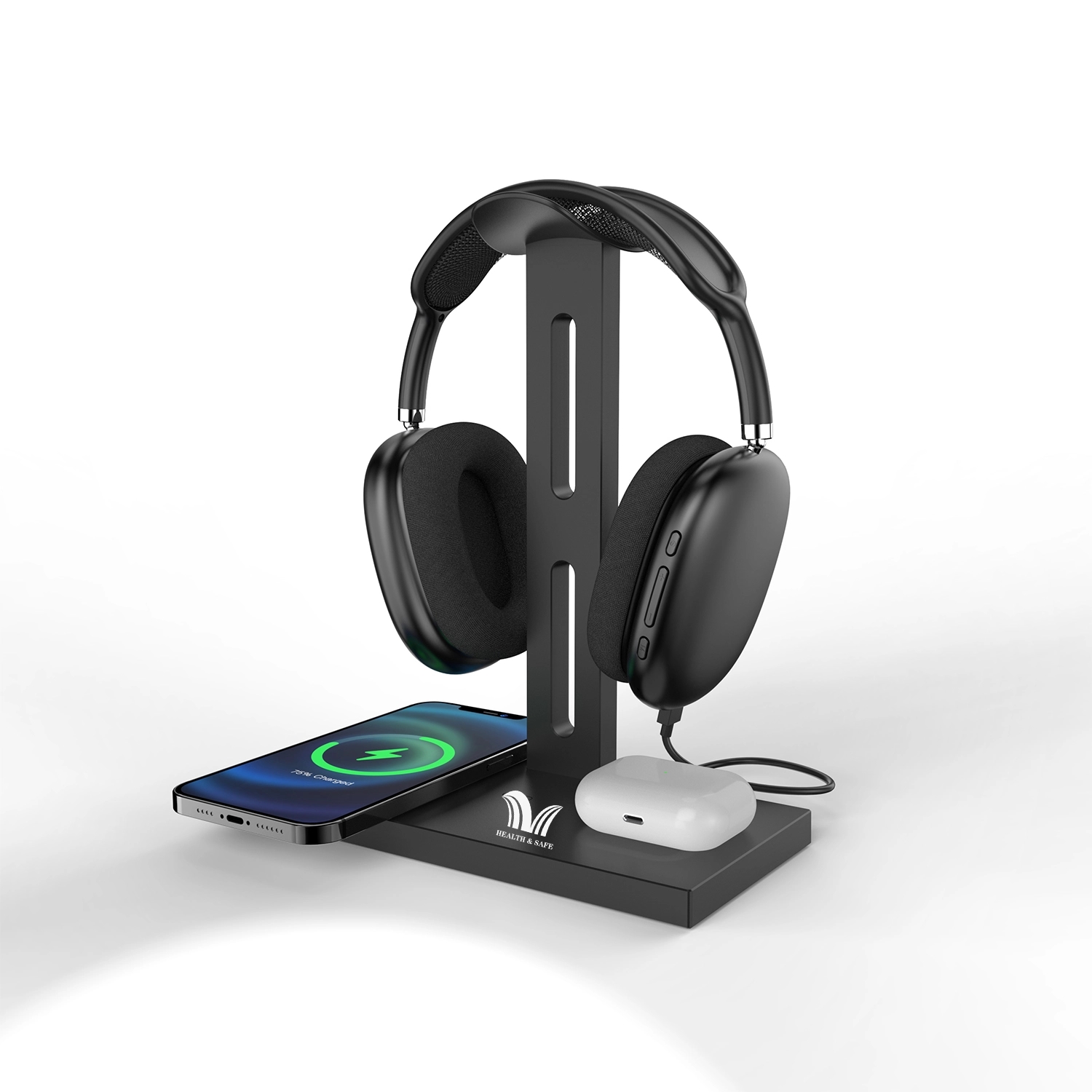 Wireless Charger 3 In 1 Fast Charging Station 2