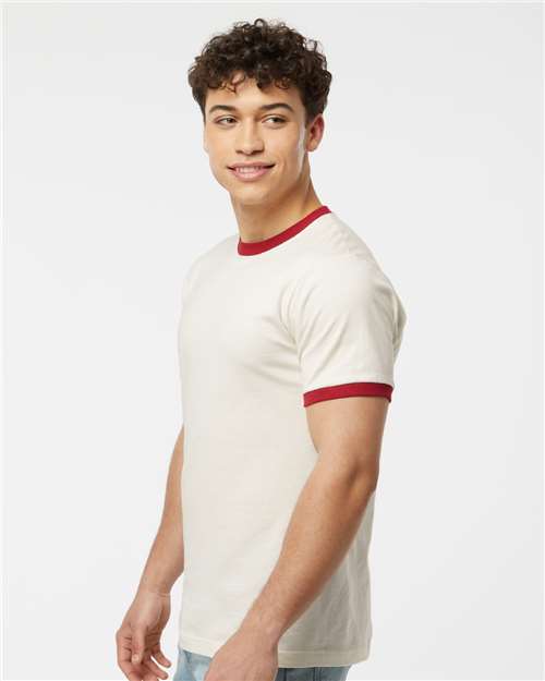 Unisex Fine Jersey Ringer T-Shirt - 246 114