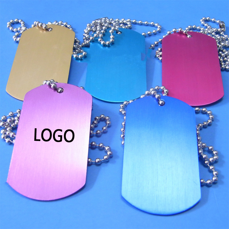 Anodized Aluminum Dog Tag 3
