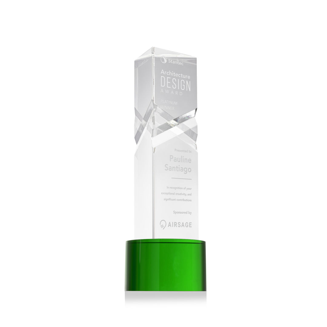Oakham Award on Marvel Base - Green 6