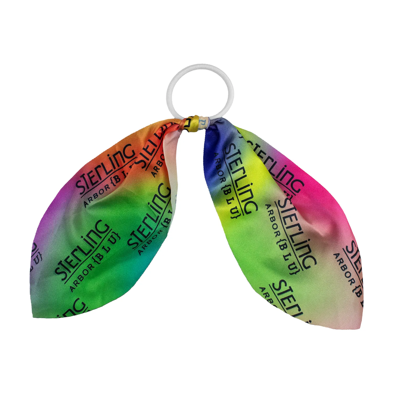 Shiny Full Color Bow Hair Tie 6