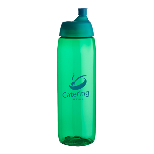 Lenexa Plastic Water Flask - Push Caps, 34 oz. 11