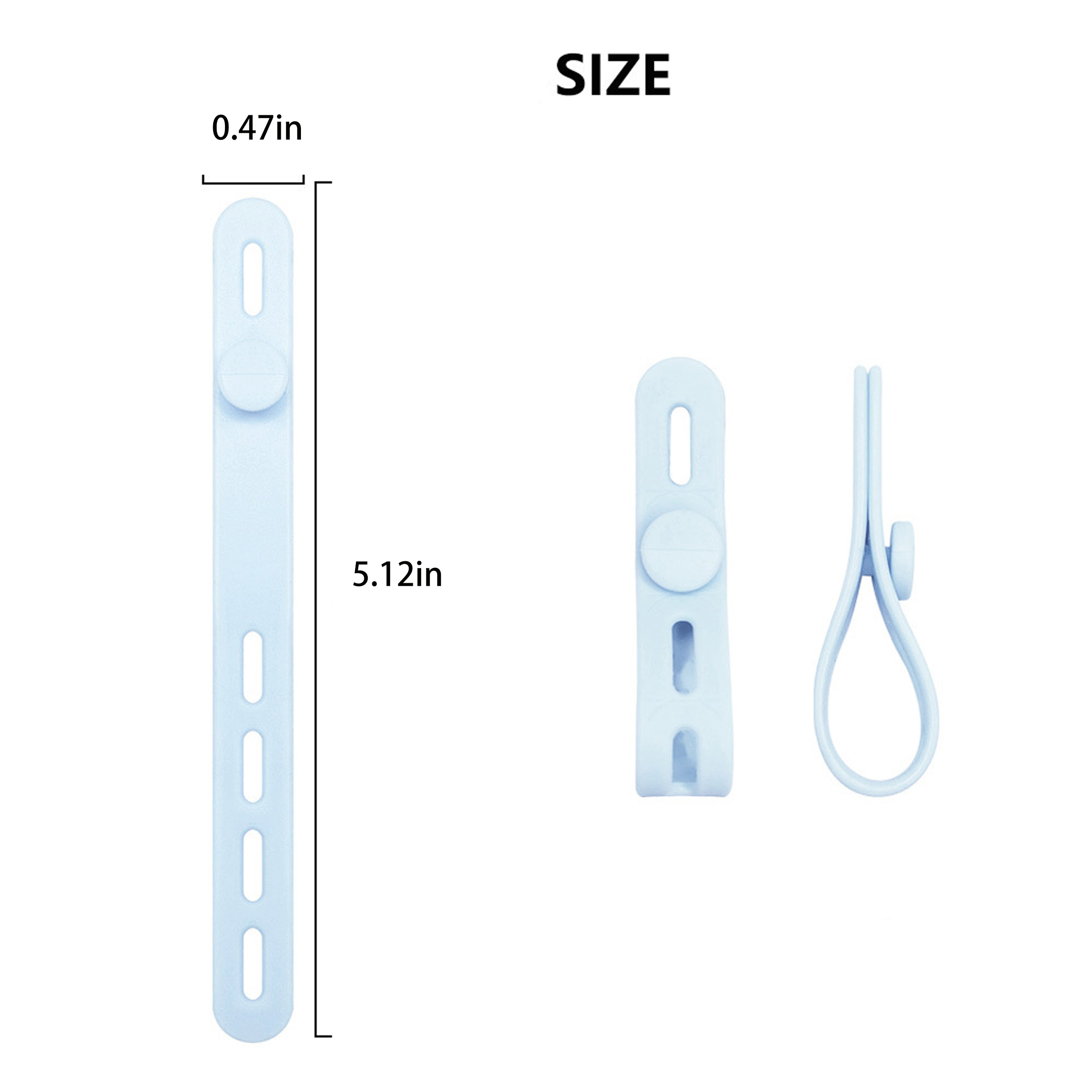 Custom Silicone Data Line Cable Organizer 3