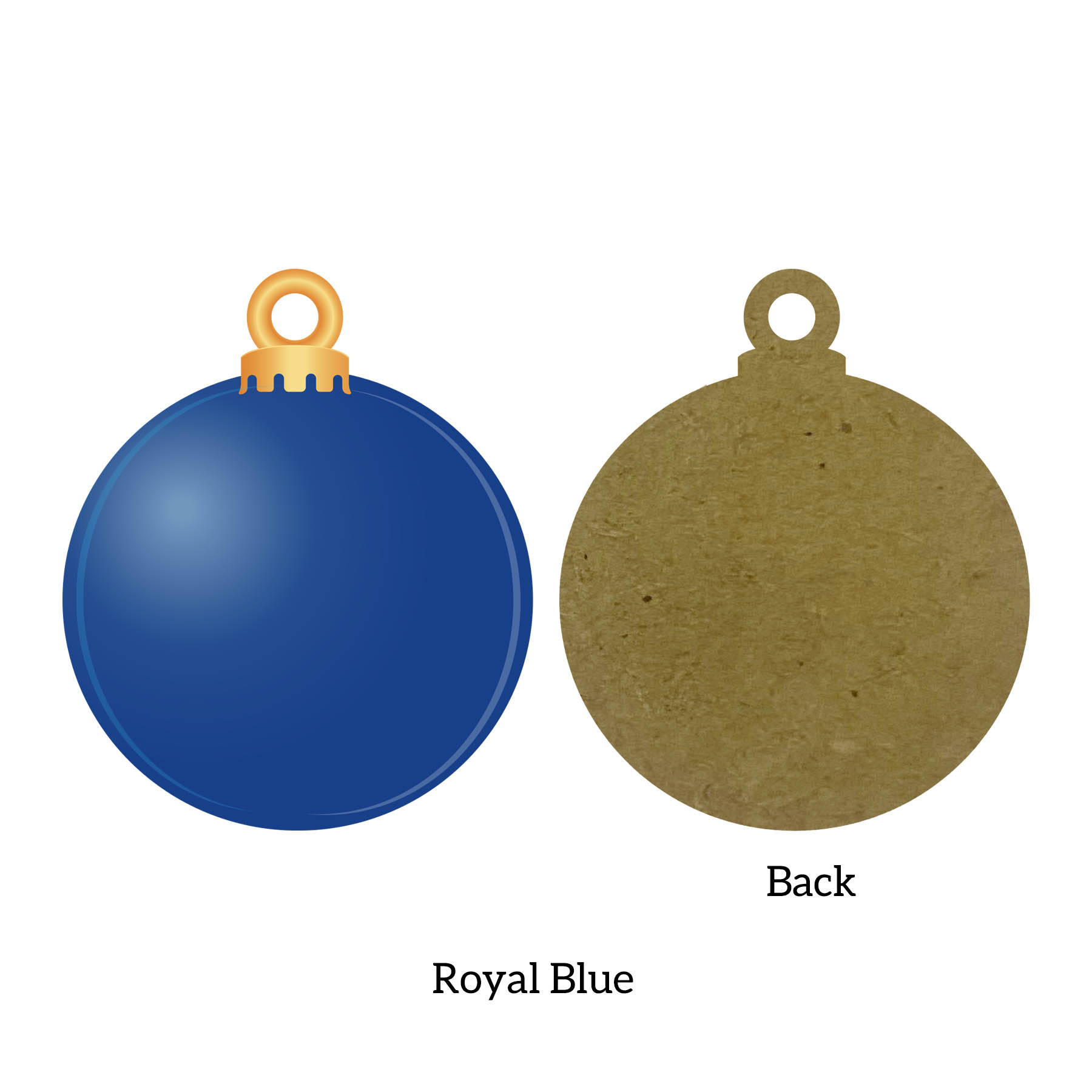 Free Shipping 3.5" Solid Color Christmas Ornament - Snowball 7