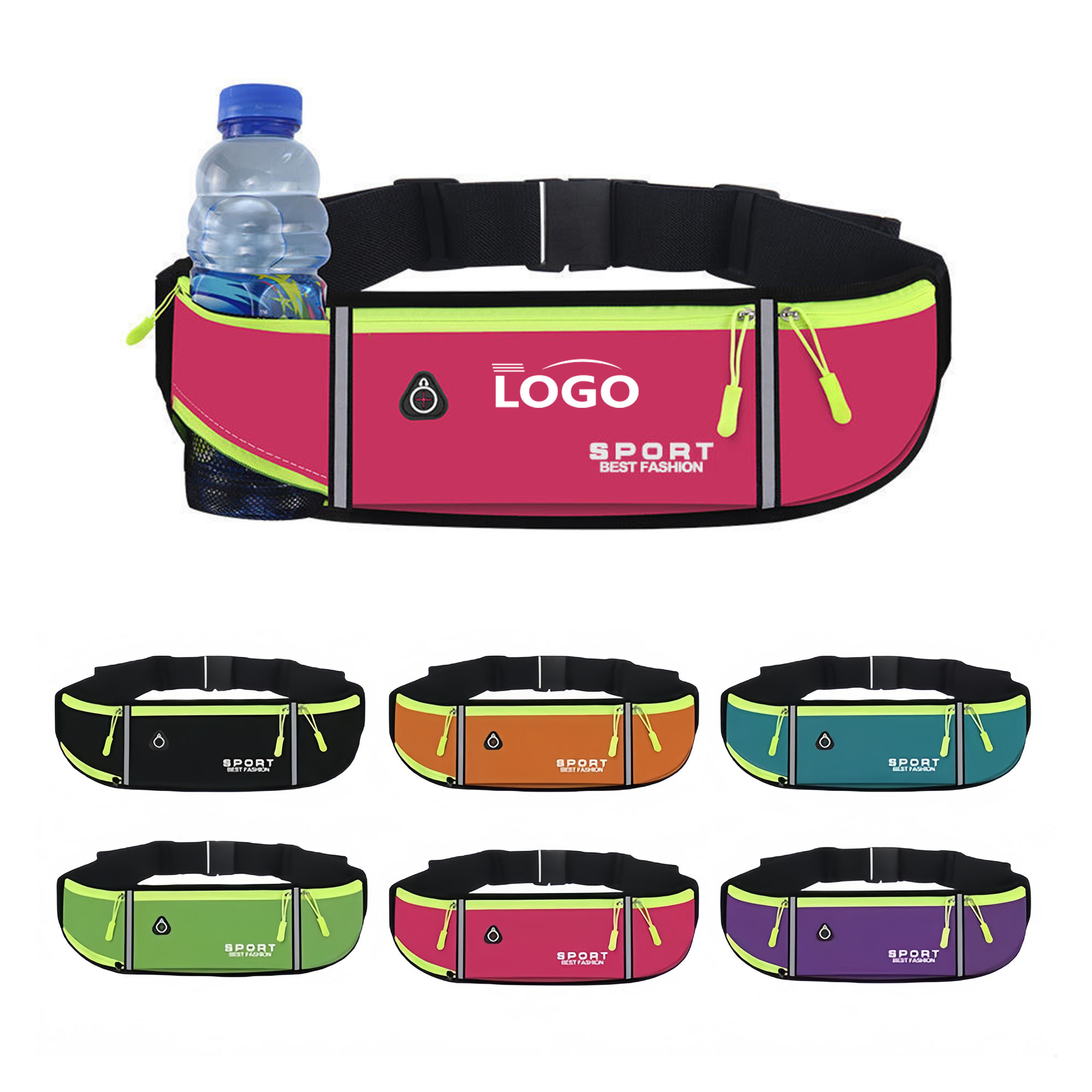 Running Waist Pack for Sports, Waterproof for Outdoors 2