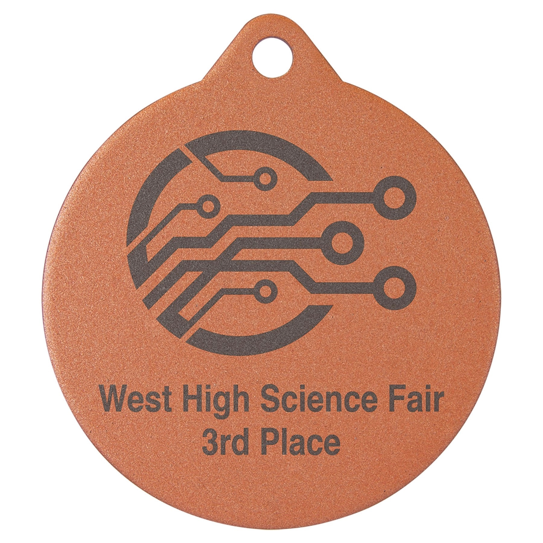 2 3/4" Laserable Medal 3
