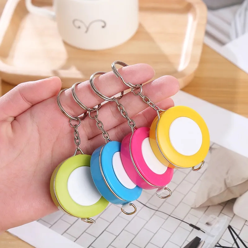 Candy-Colored Key Chain Tape Measure 6