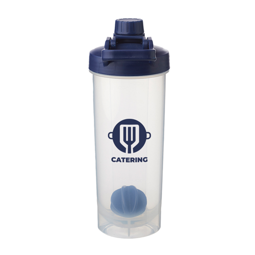 Durable Plastic Shaker Bottle with Mixer Handle 13