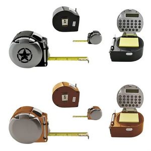 5 In 1 Tape Measure Calculator Pen LED Light Sticky Notes 14