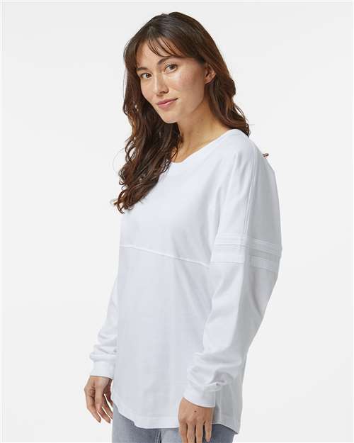 Women's Pom Pom Long Sleeve Jersey T-Shirt - BW3514 62