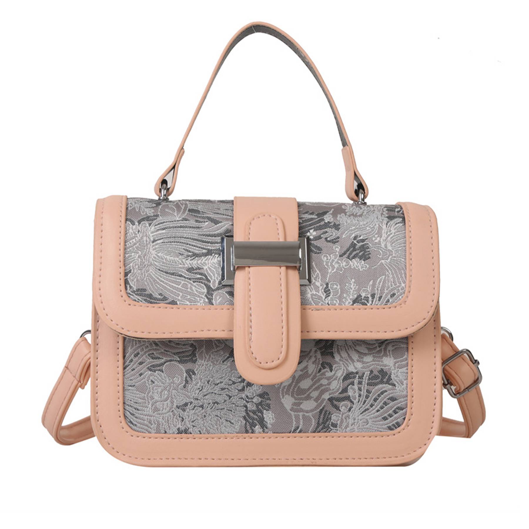 PU Simple and stylish shoulder cross-body bag 2
