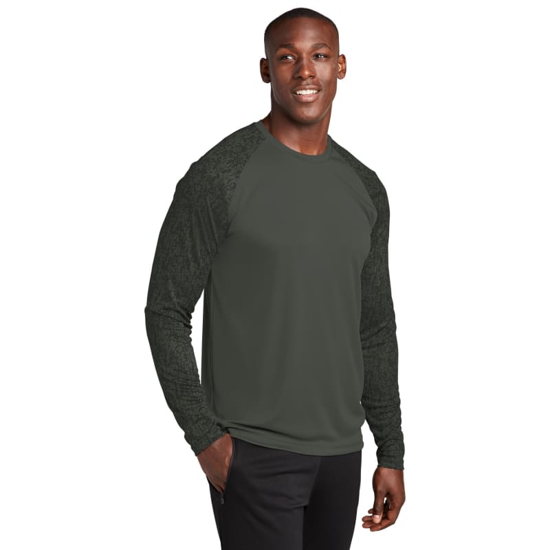 Sport-Tek Long Sleeve Digi Camo Tee. 23