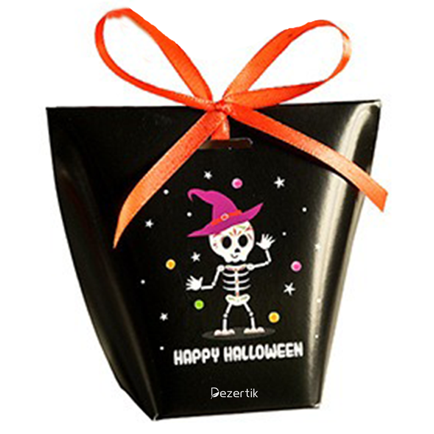 Colorful Printed Candy Box with Pumpkin Ghost Design 7