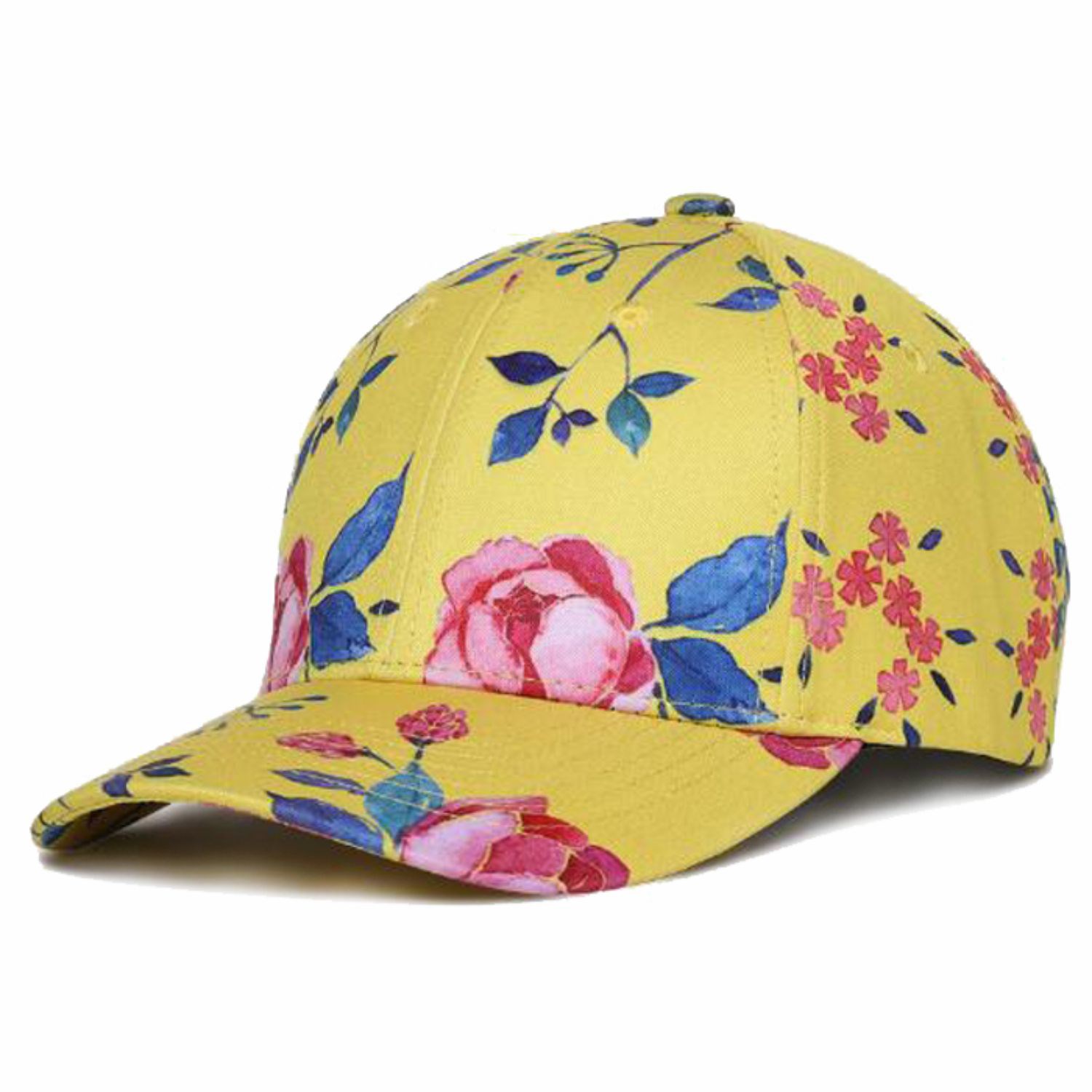 6 Panel Dye-Sublimated Structured baseball Caps