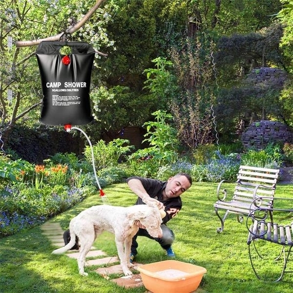 5 Gallons/20L Large Capacity Solar Camping Shower Bag 5