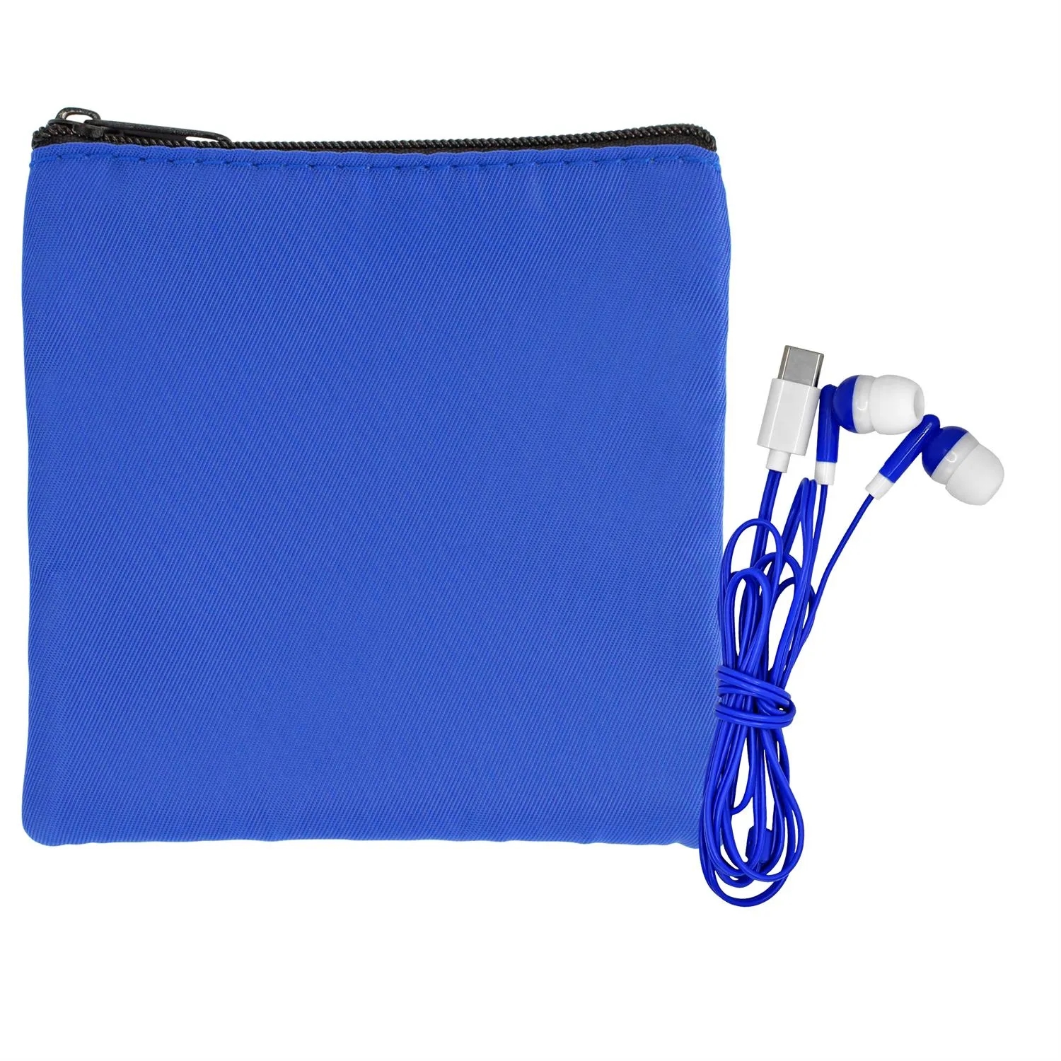 Colorful RPET Ear Bud Pouch 10