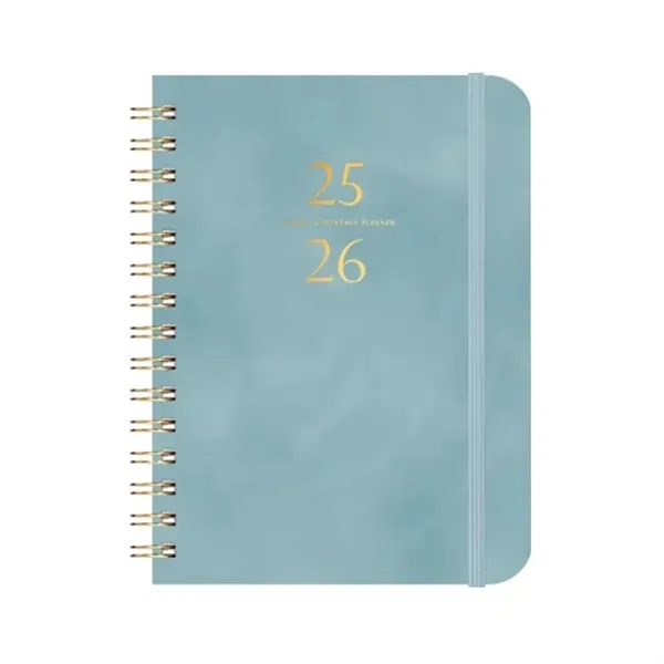2025-26 Daily Academic Planner - Yearly Agenda Organizer 2