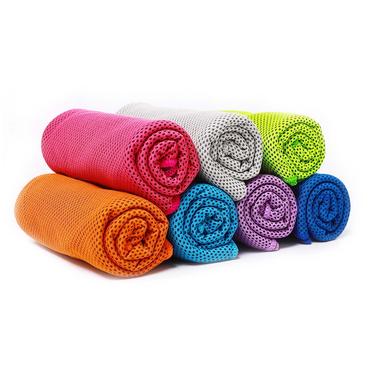 Cooling Microfiber Towel With Silicone Case 2