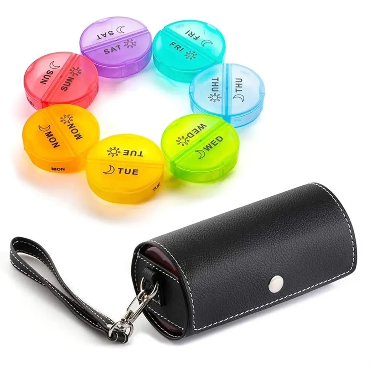 Plastic Pill Storage Box 5