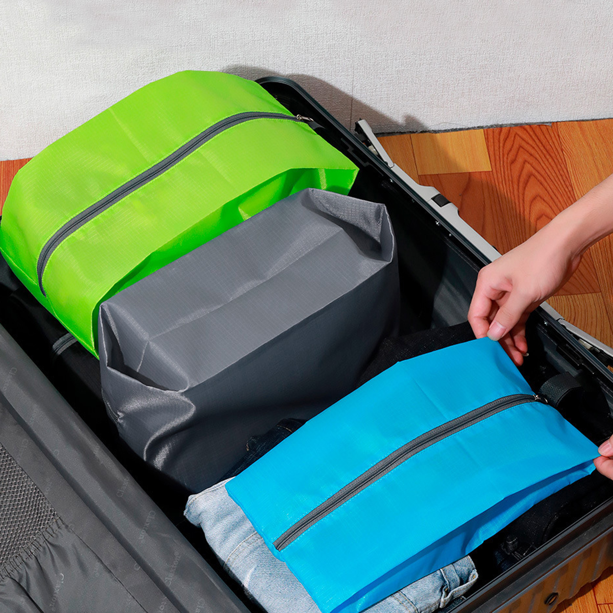 Foldable Polyester Shoe Bag 8