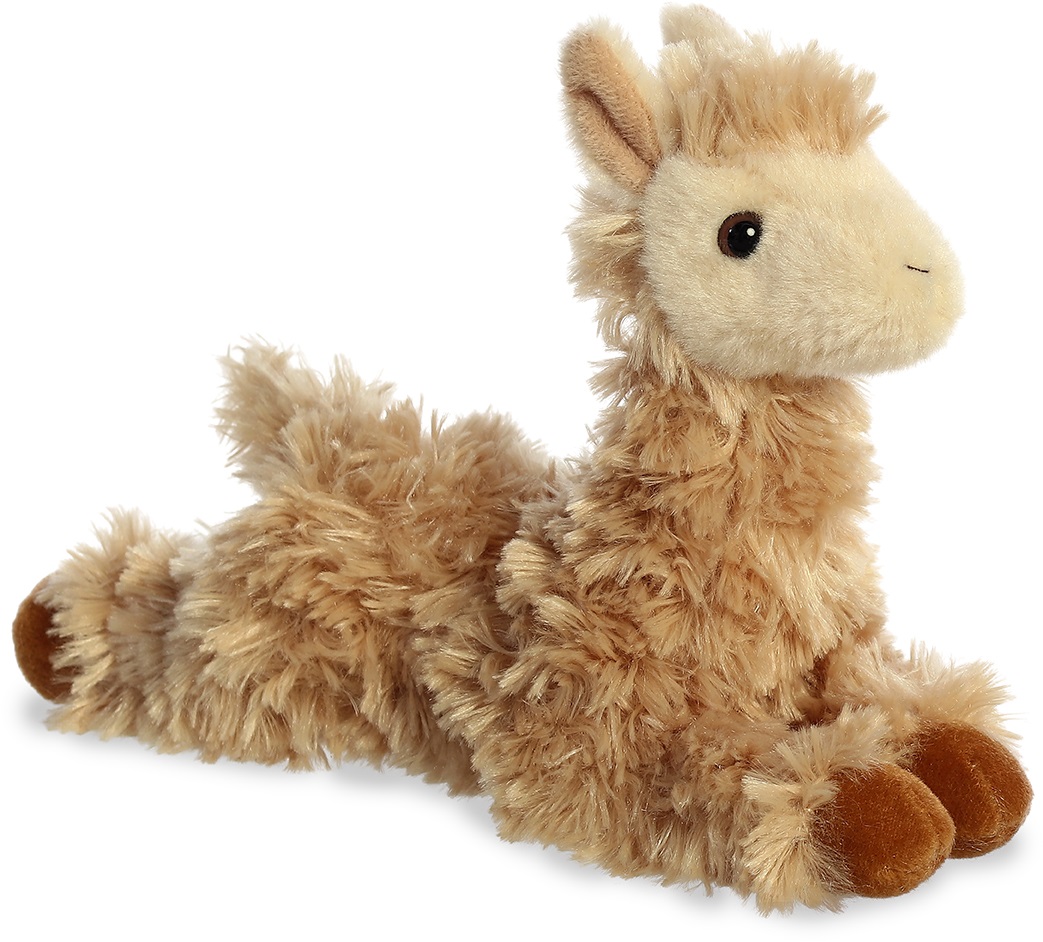 Lux Series Plush toy stuffed animal Llama Brown 2