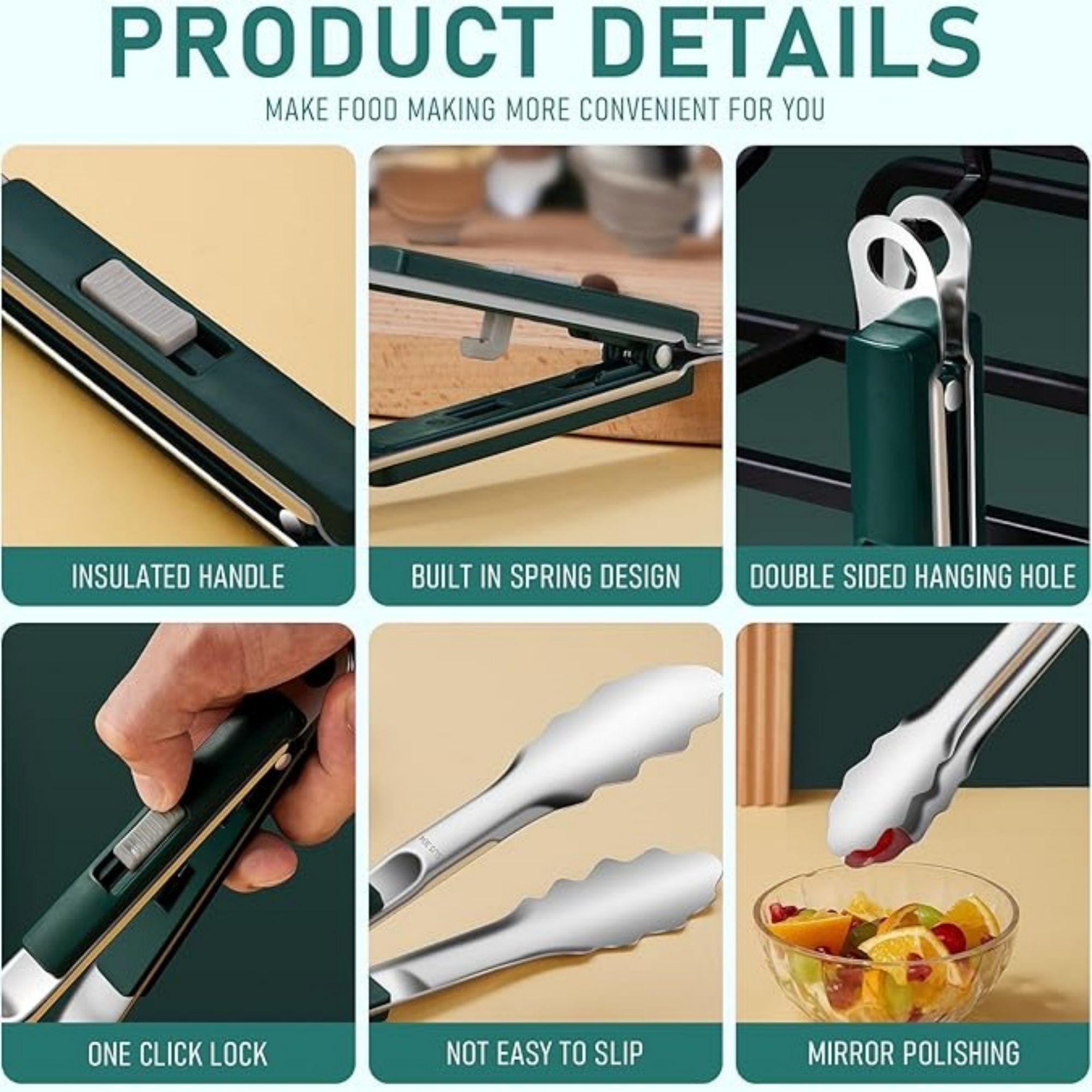 Grill Tongs for Grilling 3