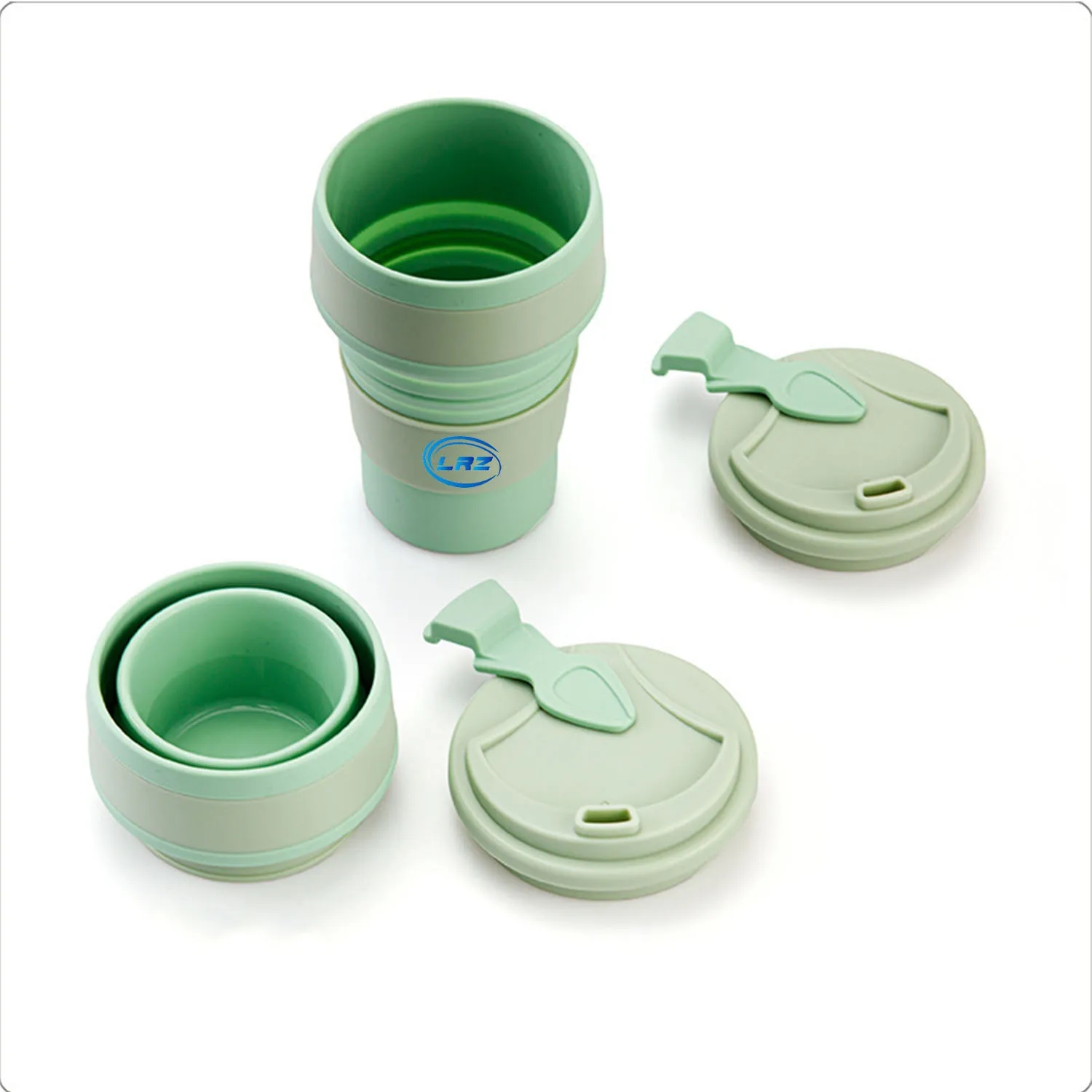 12oz. Collapsible Silicone Travel Folding Cup 2