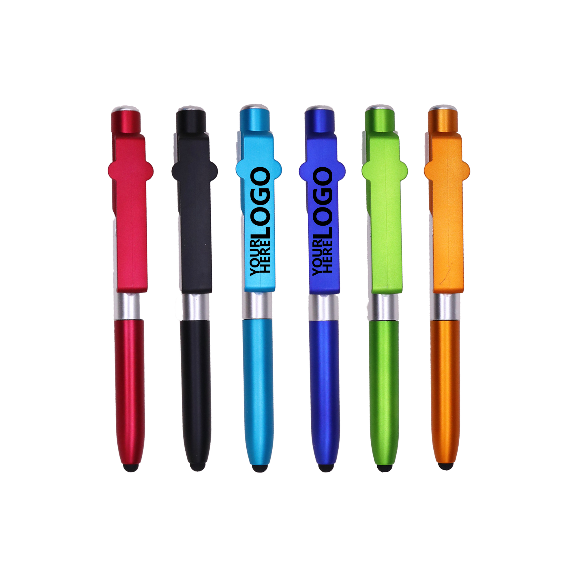 Multi-Function Capacitive Pen with LED Light and Phone Stand 3