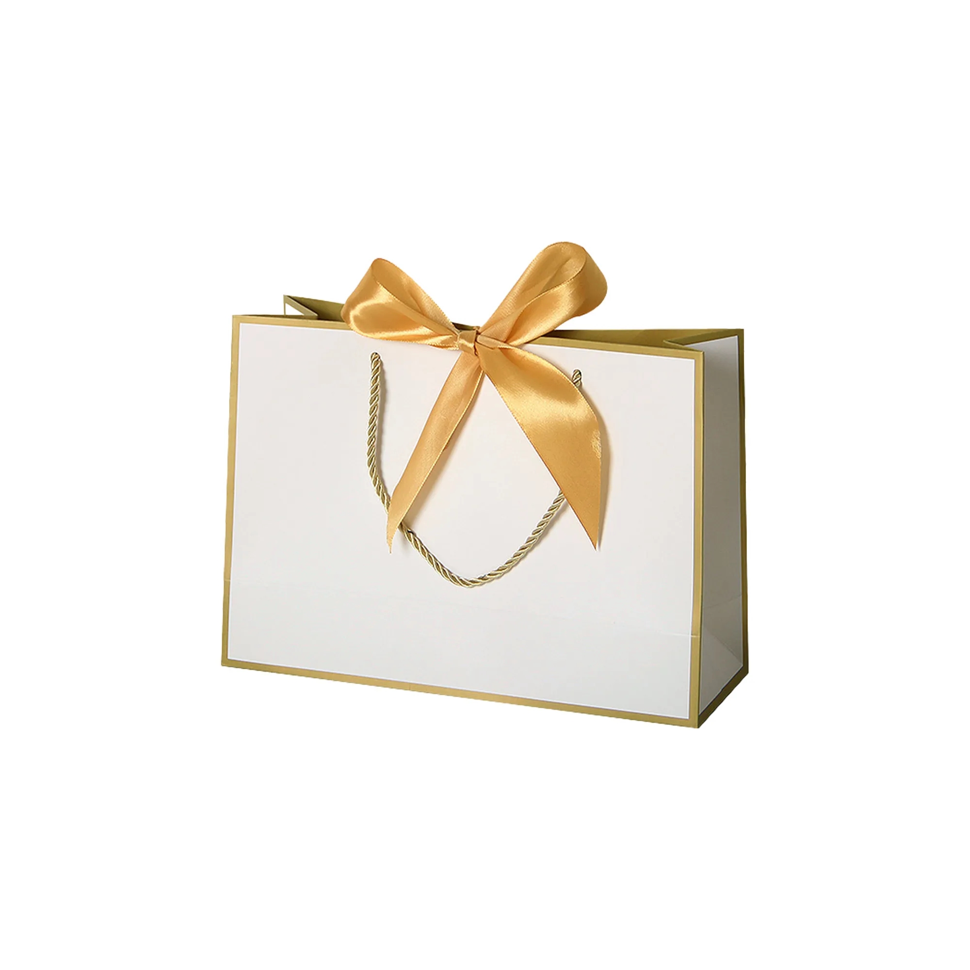 Elegant Paper Gift Bag with Bowknot 11