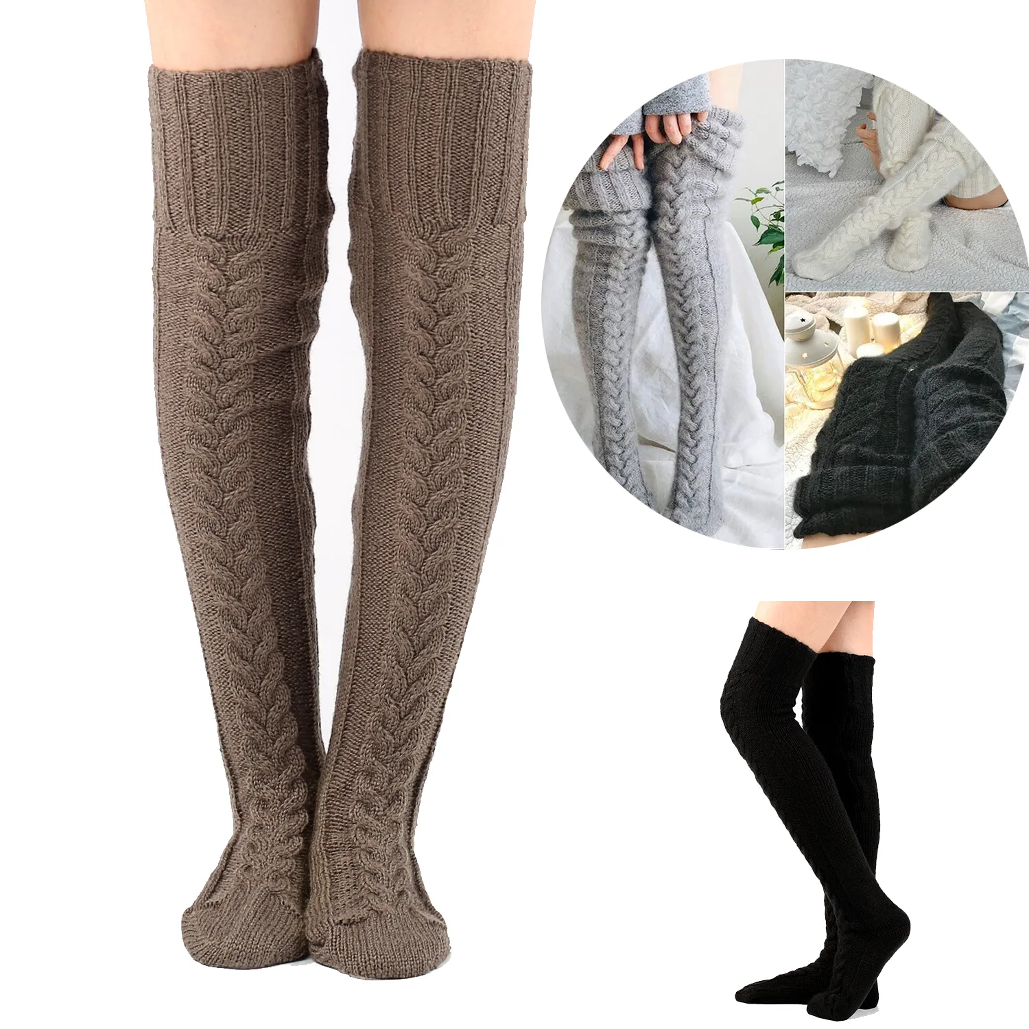 Women Knee High Socks 3