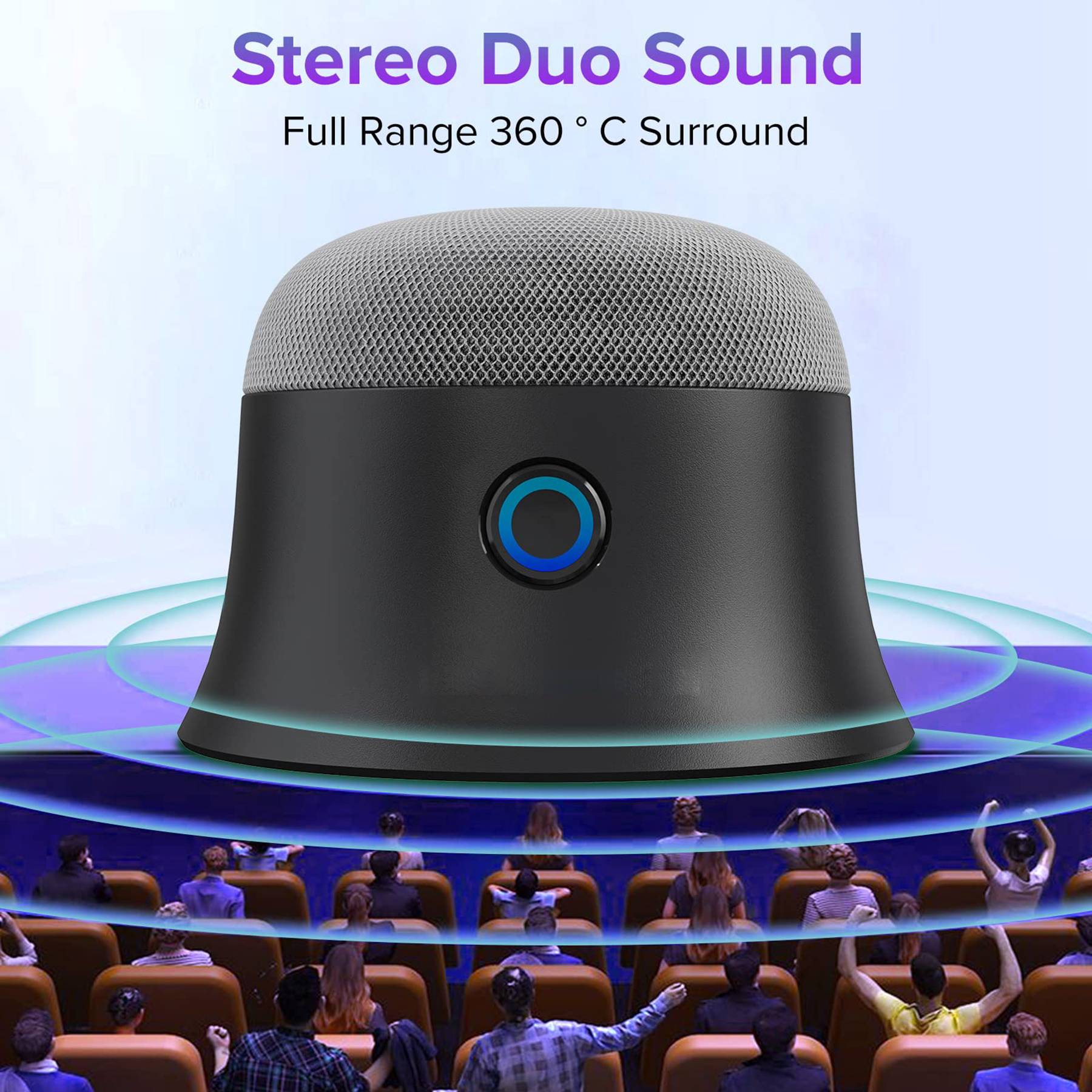Portable Magnetic Mini Bluetooth Speaker 3