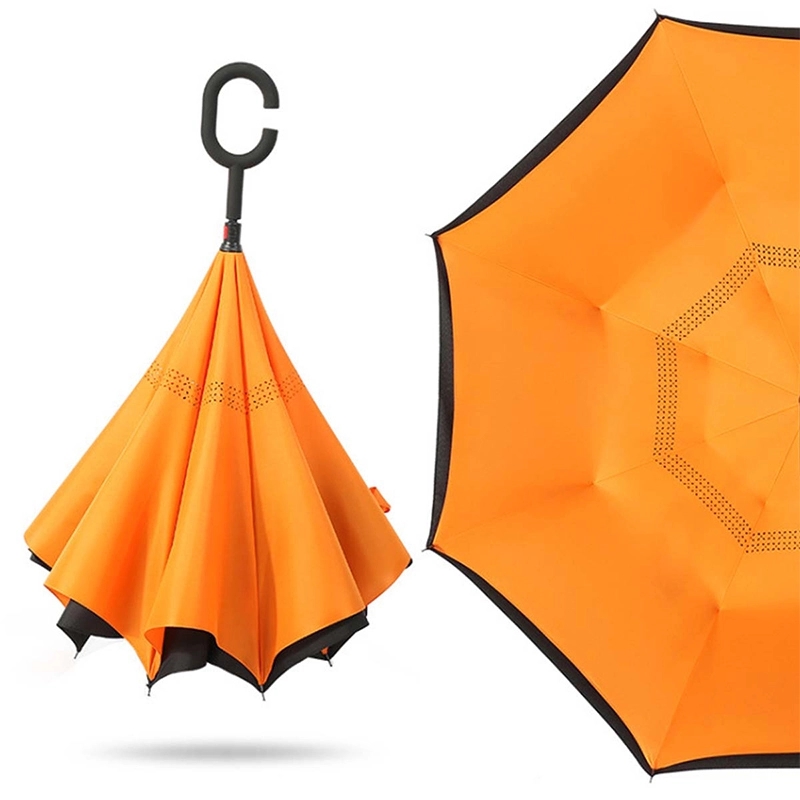 Reverse Upside Down Umbrella With C-Shaped 11