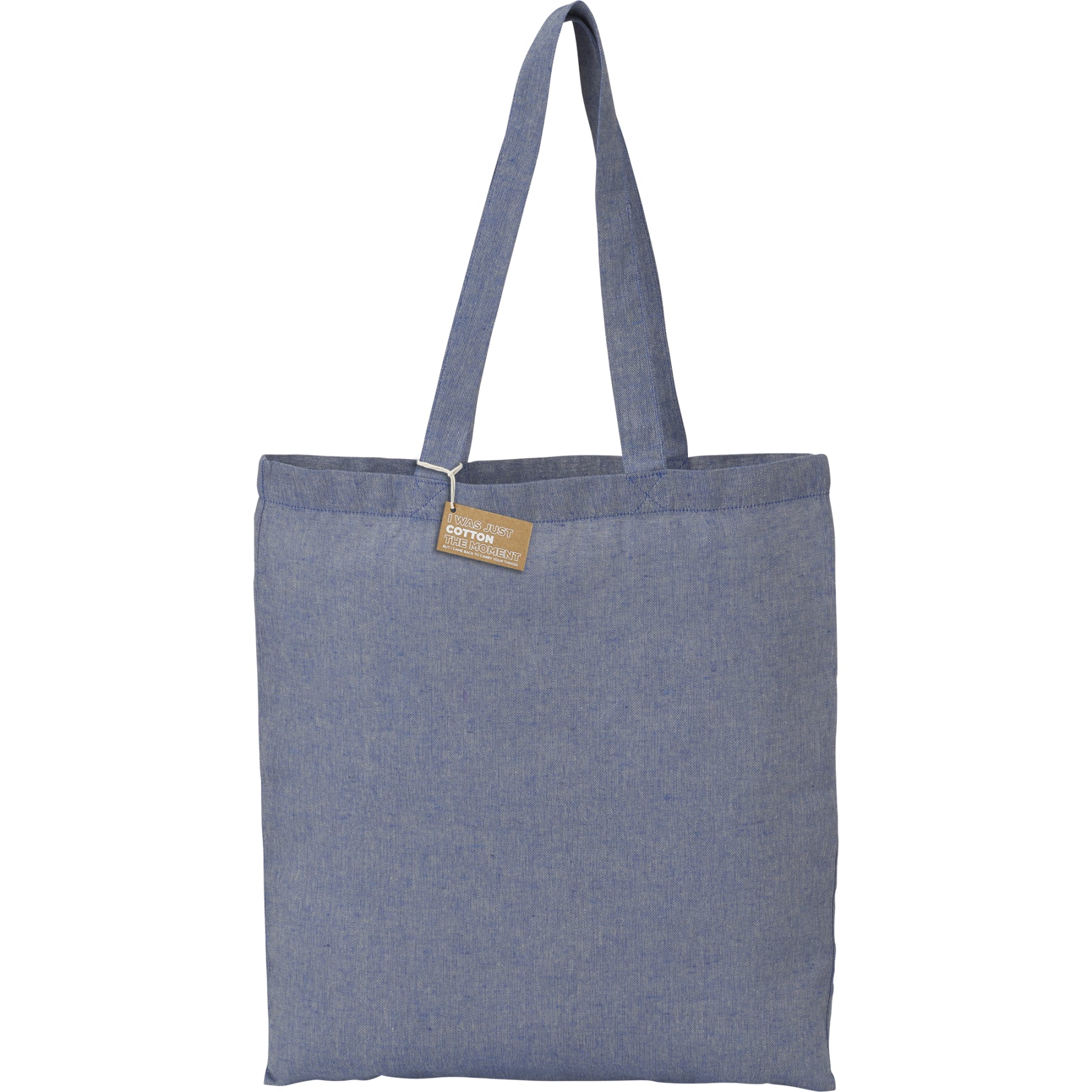 Recycled 5oz Cotton Twill Tote, custom tote bag with logo imprint 8