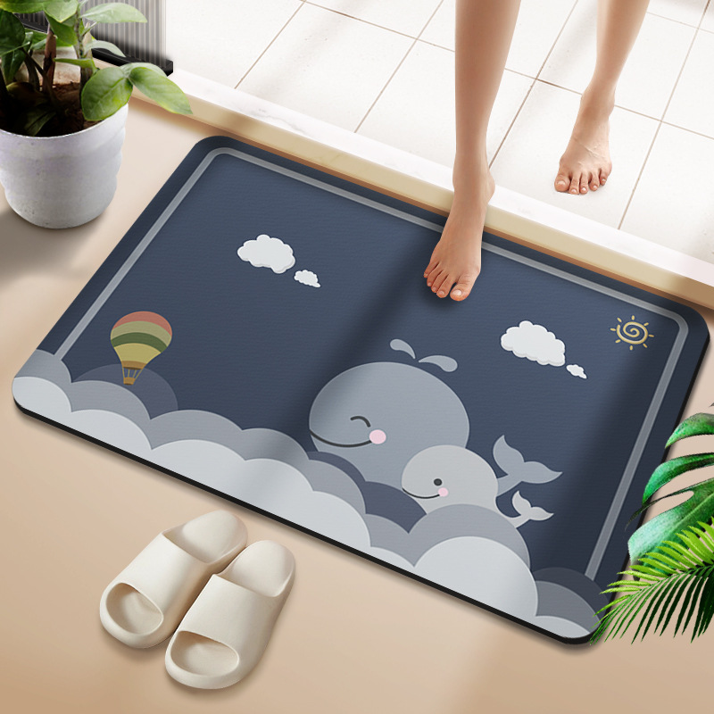 Super Absorbent Bath Mat/Quick-drying Bathroom Mats/Super Absorbent Living Room Floor Mat 1