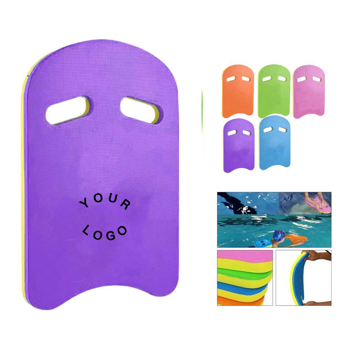 Durable EVA Kickboard for Kids Water Training 7