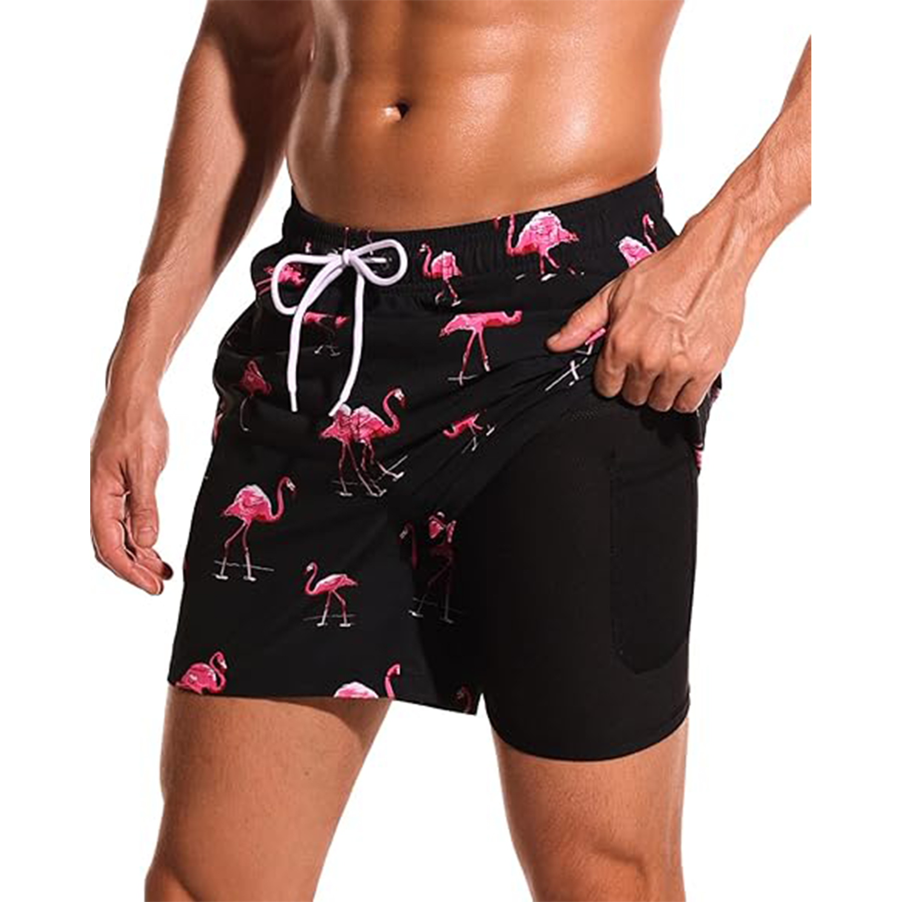 Mens Compression Liner Swimming Trunk 9
