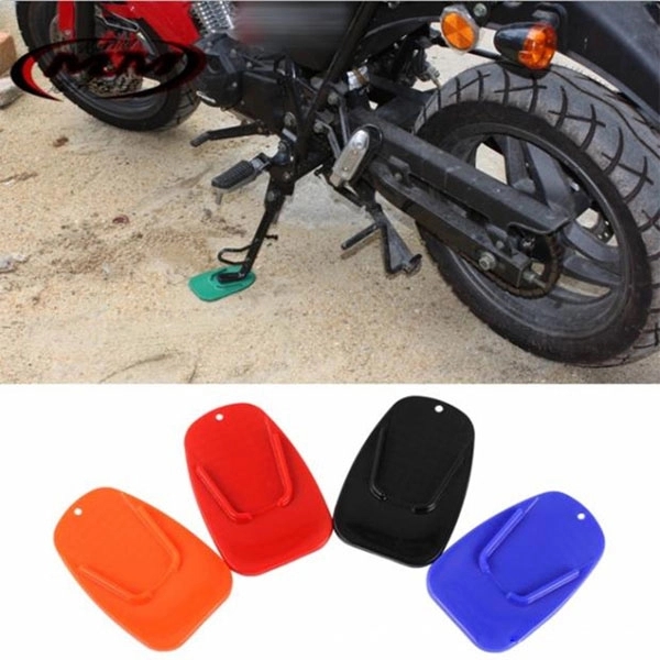 Quality Motorcycle Kickstand Pads 6