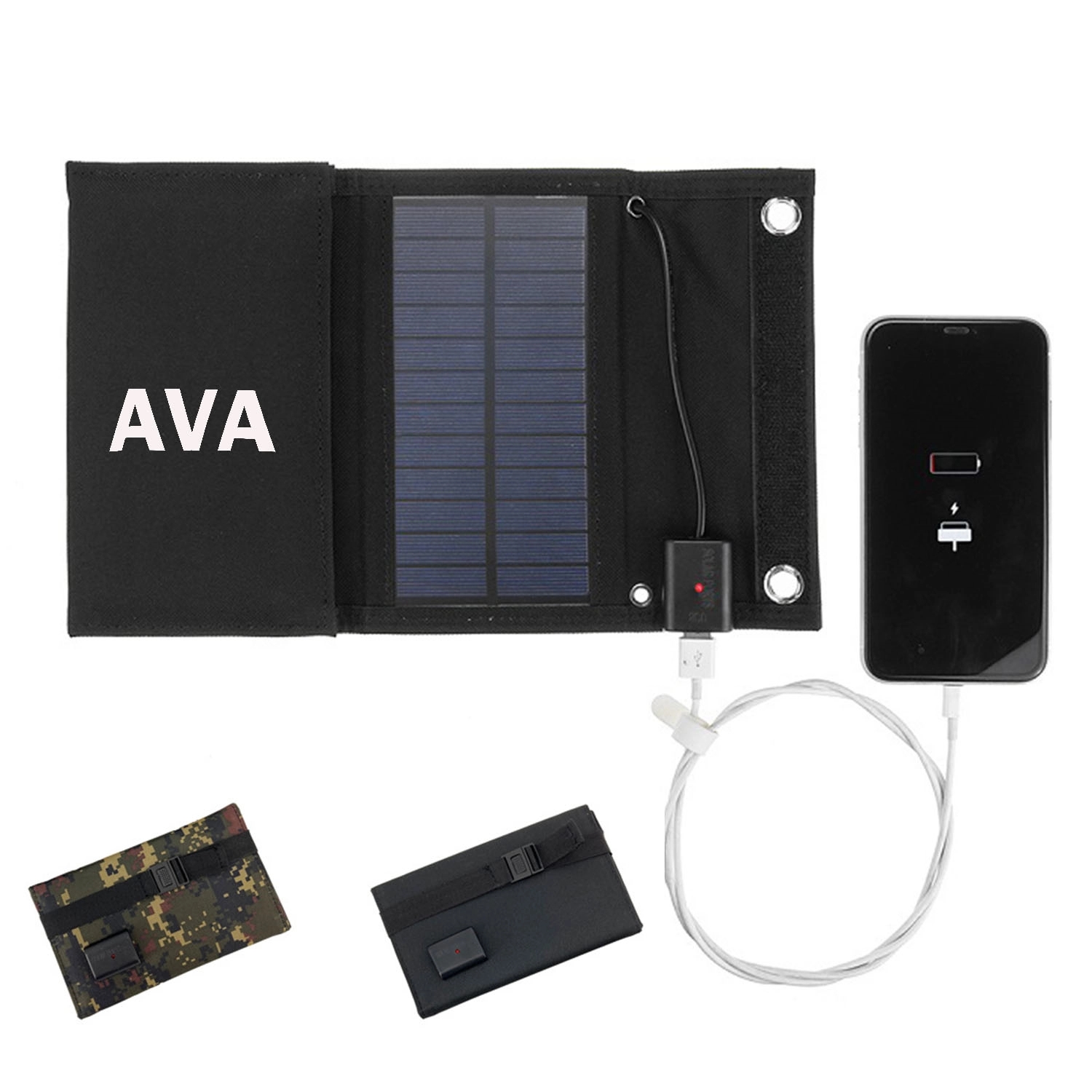 Foldable USB Solar Panel Charger 2