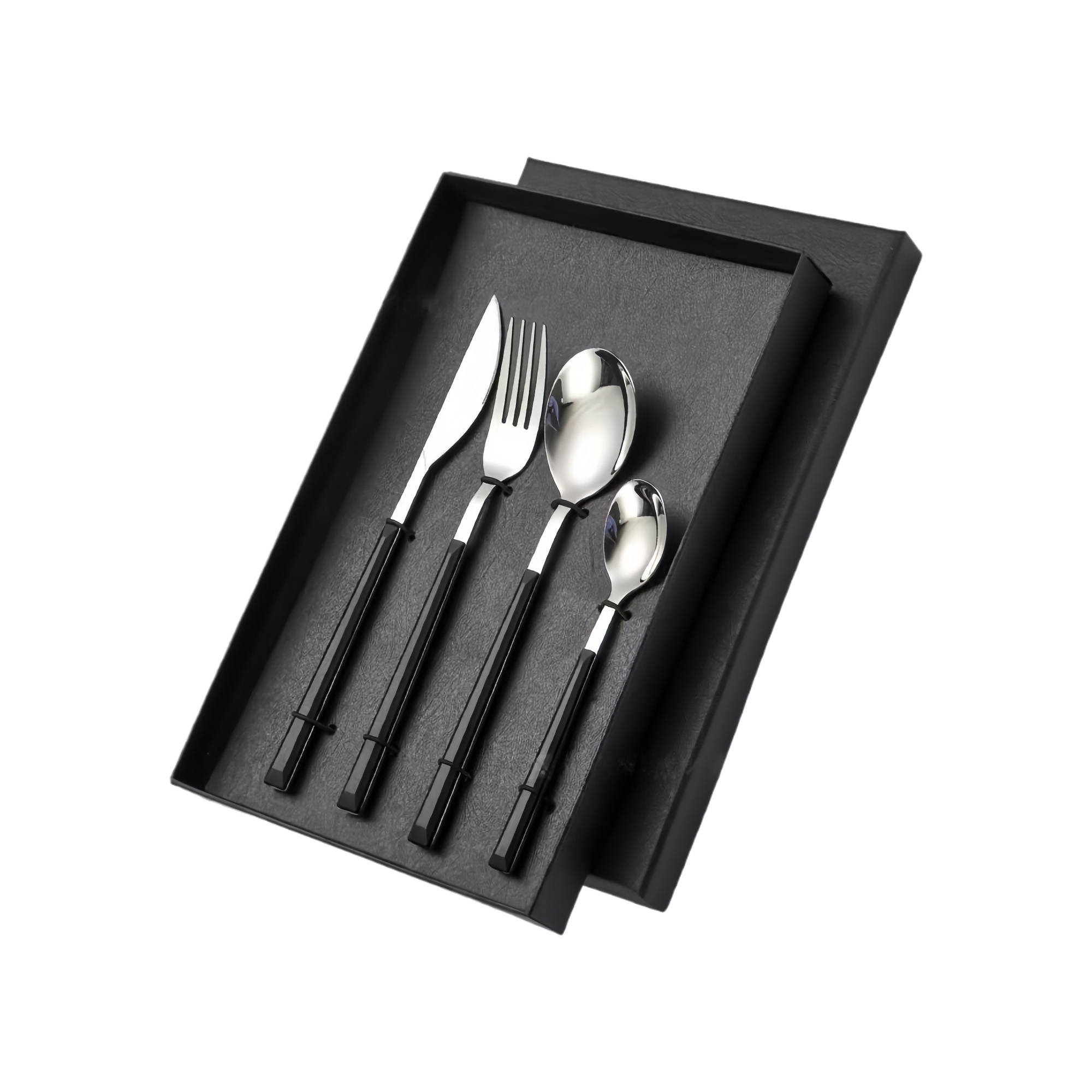 Stainless Steel Cutlery Four-Piece Set Gift Box 7