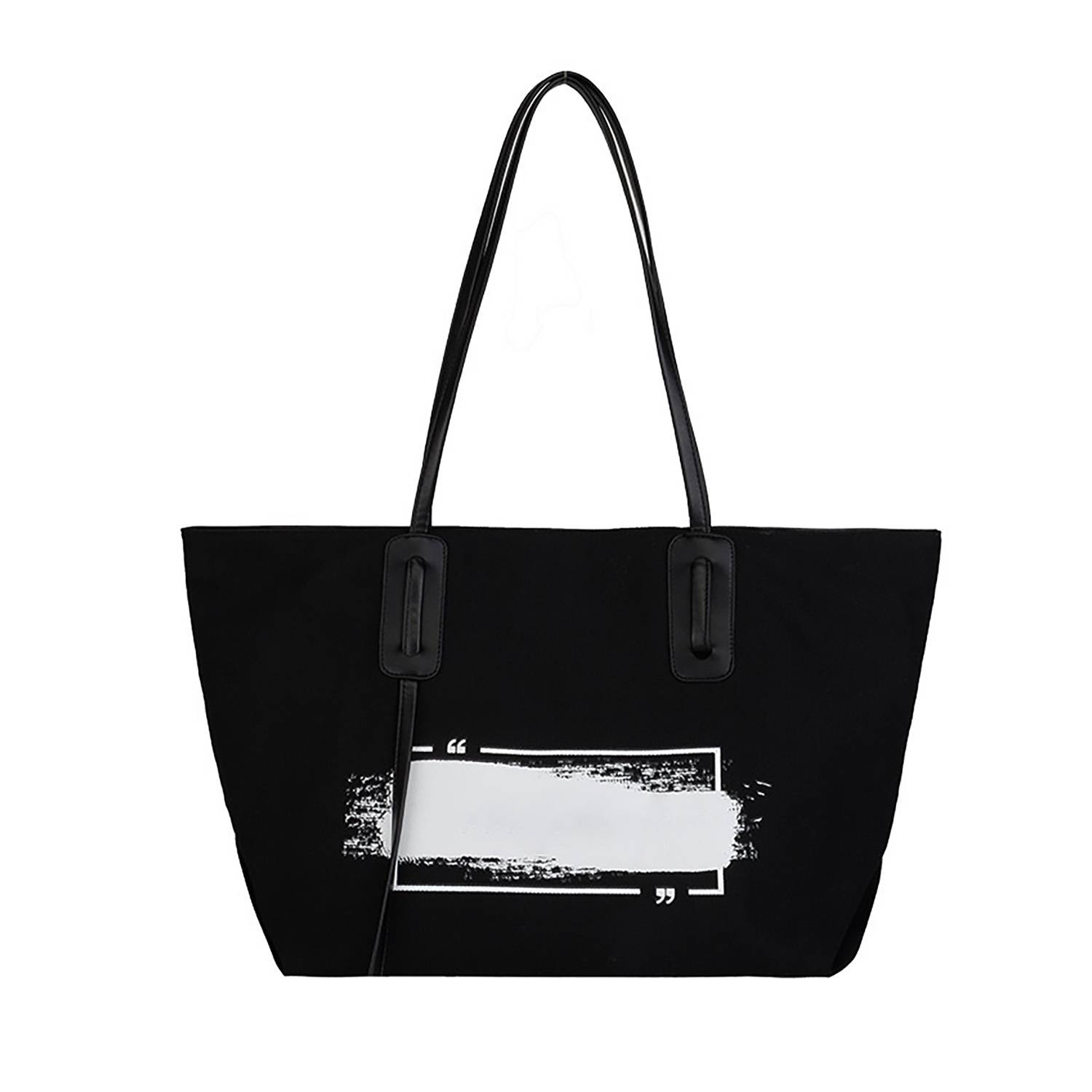 Large Capacity Canvas Tote Bag, custom tote bag with logo imprint 4