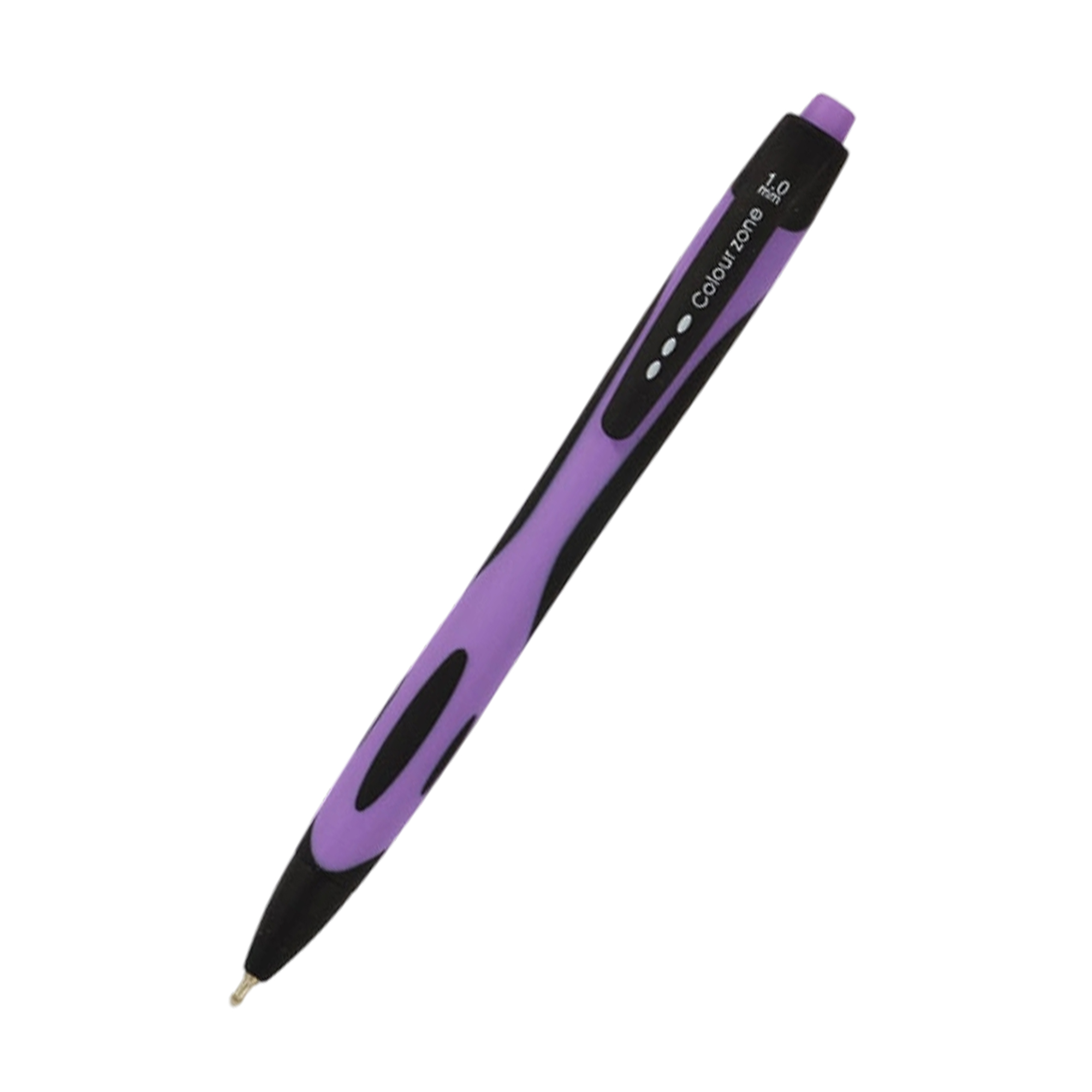 Rubberized Ballpoint Pen Low Viscosity Ink 5.8" x 0.4" 7