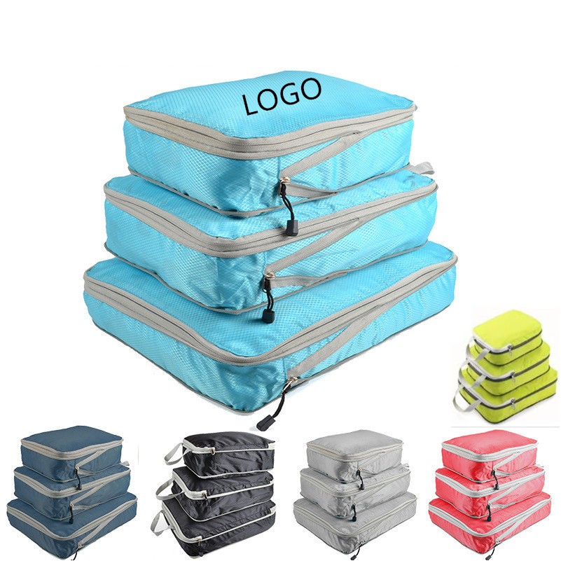 3 Pcs Compression Packing Cubes Bags Set 2