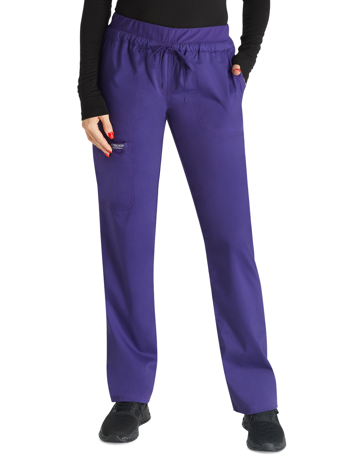 Cherokee - Workwear Revolution - Women's 5-Pocket Tapered Leg Pant 30