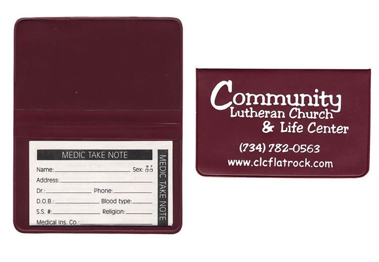 Fold Over Case with insert card of your choice 15