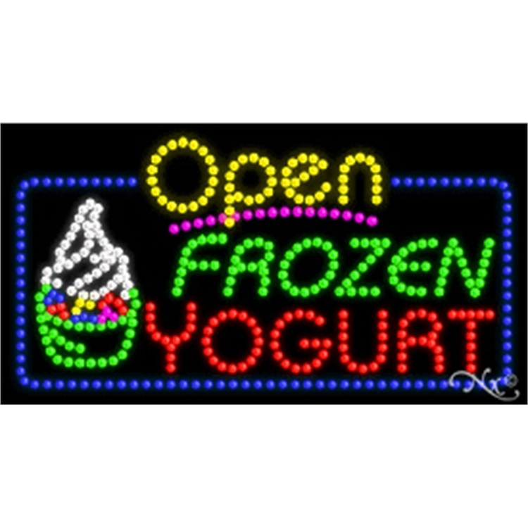 LED Sign w/ Open Flasher & Animation 2