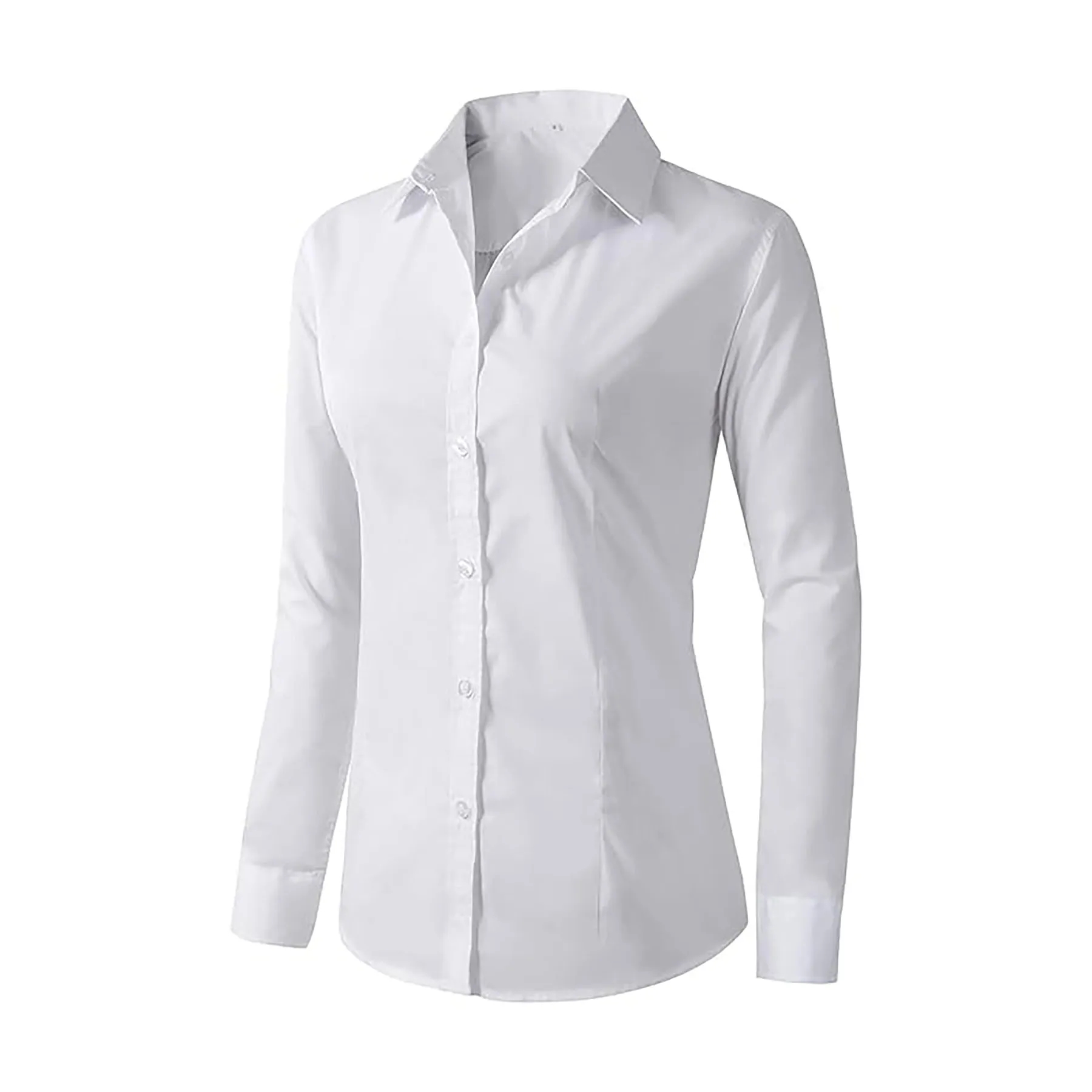 Women's Formal White Shirt 6