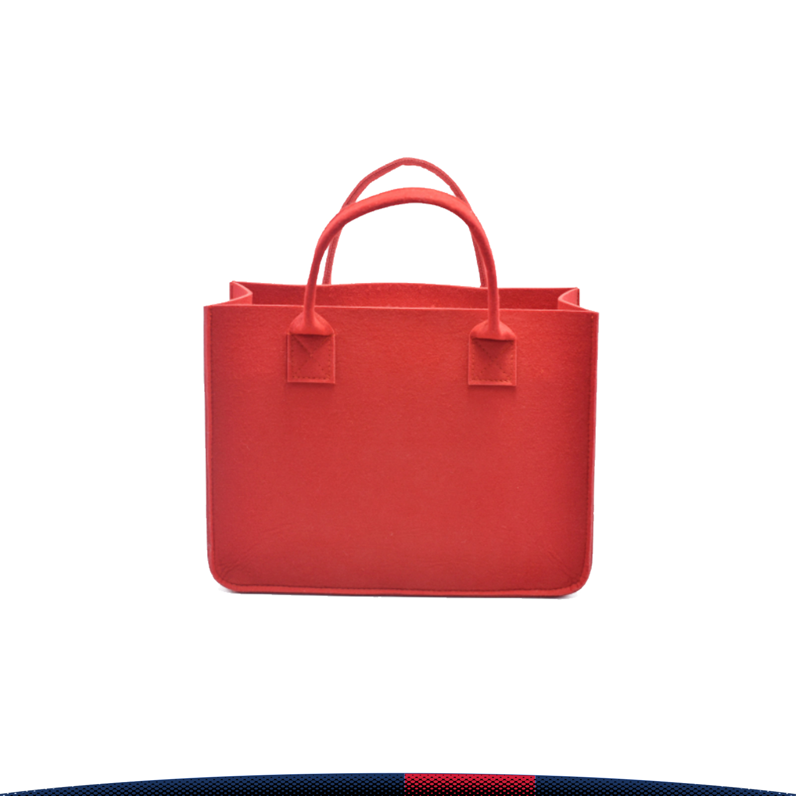 Felt Shopping Bag, custom tote bag with logo imprint 3