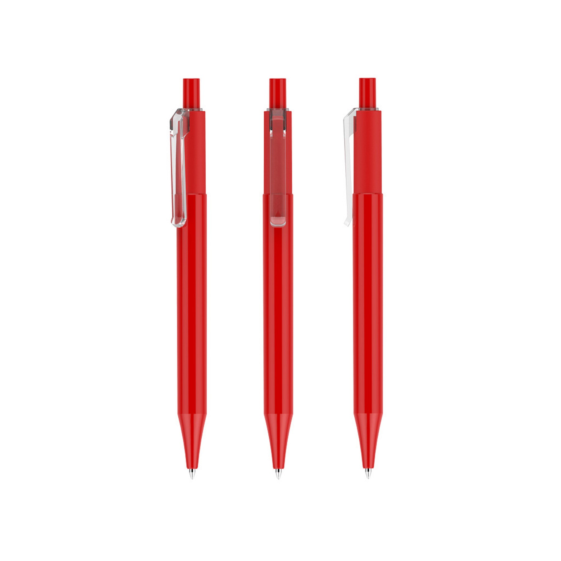 Simple Styled Ballpoint Pen With Click Mechanism 2