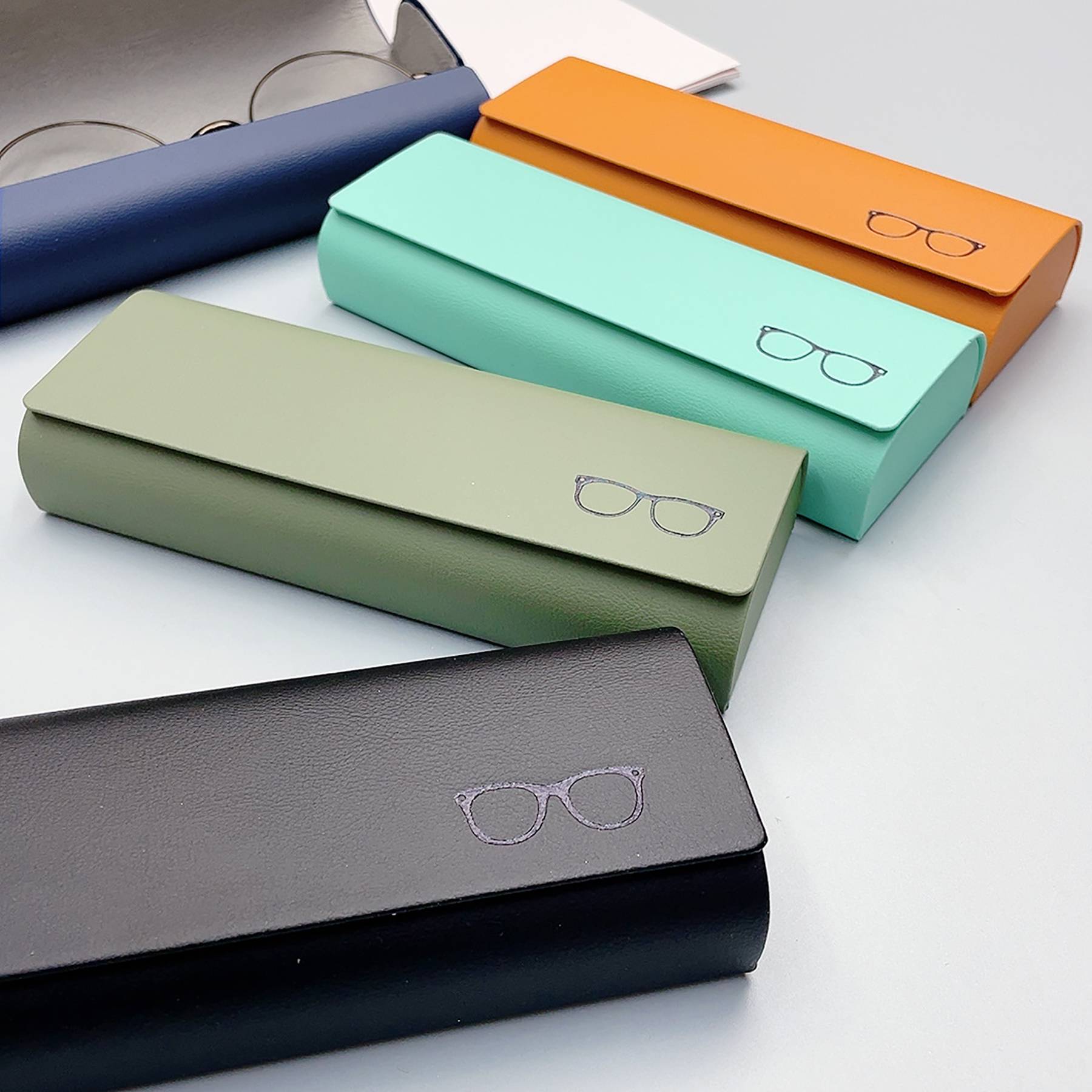 Hard Shell Eyeglasses Portable Case 7